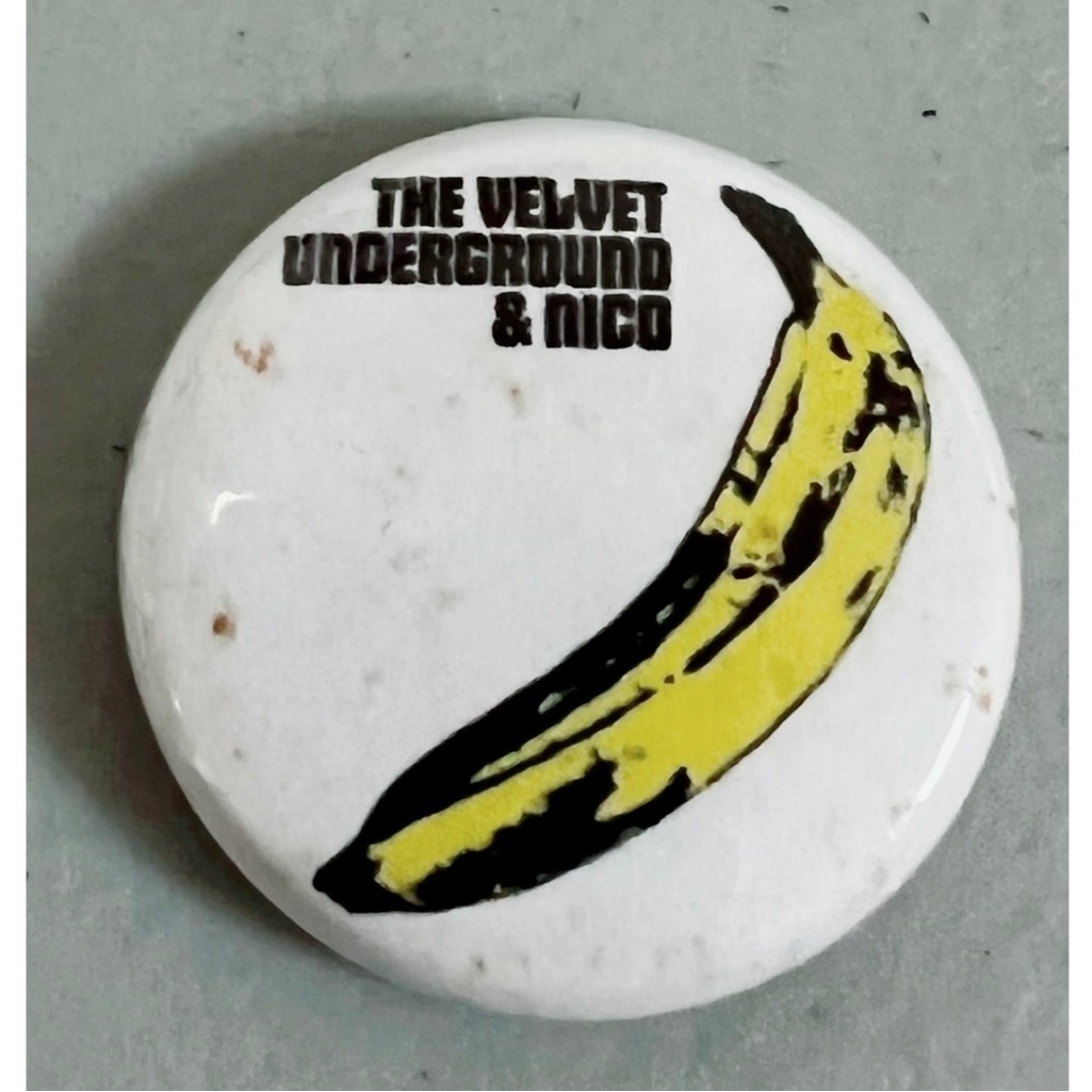 The Velvet Underground & Nico Album Cover Art Band Music Pin Brooch